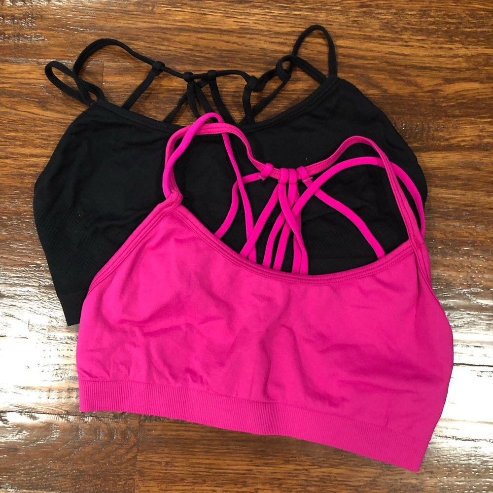 Fabletics Strappy Sports Bras (Set Of 2)